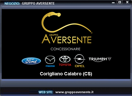 Gruppo Aversente - Ford - Mazda - Opel - Toyota - Chevrolet - Triumph